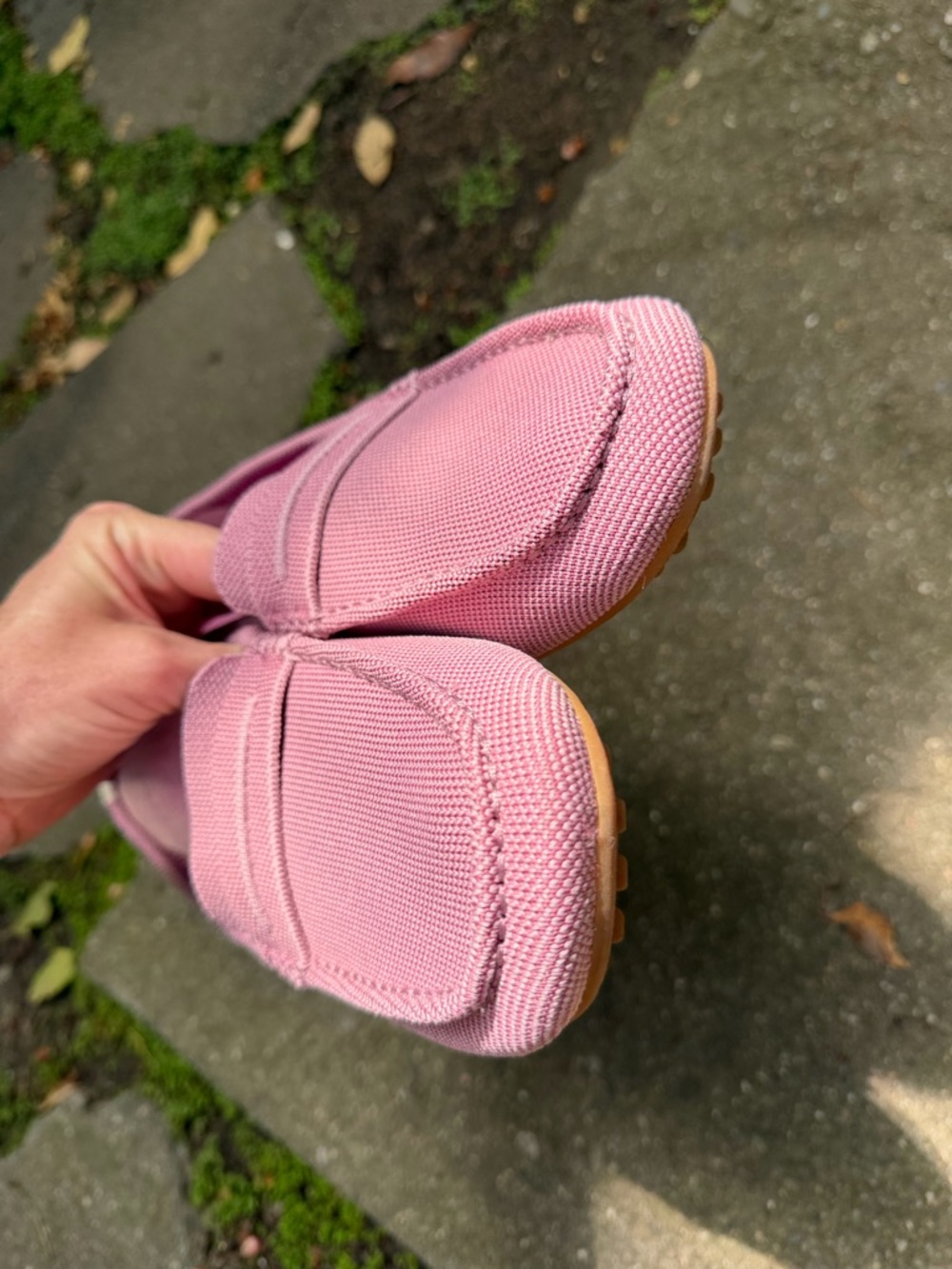 Rothy's Dusty Rose Pink Slip-On Loafers - Picture 10 of 12